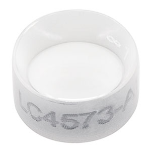 LC4573-AB - Ø6 mm, f = -10 mm, UV Fused Silica Plano-Concave Lens, ARC: 400 - 1100 nm