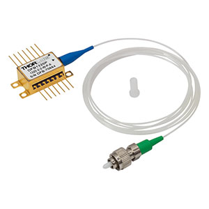 DFB1320P - 1320 nm, 250 mW (Min), Butterfly DFB Laser, PM Fiber, FC/APC, Internal Isolator