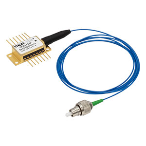 DFB1533P - 1532.7 nm, 10 mW (Min), Butterfly DFB Laser, PM Fiber, FC/APC, Internal Isolator