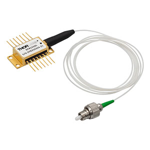 DFB1550L - 1550 nm, 20 mW (Min), Butterfly DFB Laser, SM Fiber, FC/APC, Internal Isolator