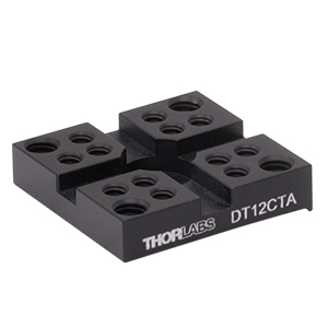 DT12CTA - Top Plate for DT12 Stages, 4-40 and 8-32 Tapped