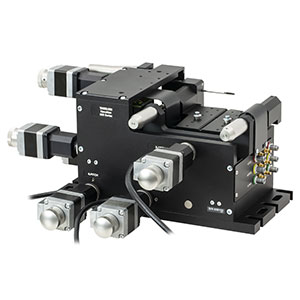 MAX683 - 6-Axis NanoMax Stage, Stepper Motors, Closed-Loop Piezos, Right-Handed, Imperial