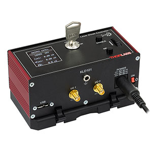 KLD101 - K-Cube™ Laser Diode Driver (Power Supply Sold Separately)
