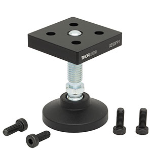 XE50FP1/M - Footplate for 50 mm Square Rails, Metric Hardware