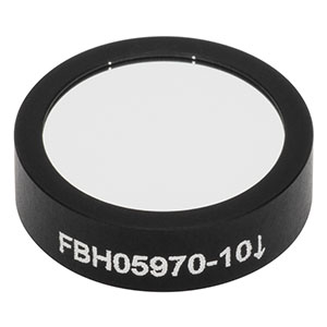 FBH05970-10 - Hard-Coated Bandpass Filter, Ø12.5 mm, CWL = 970 nm, FWHM = 10 nm