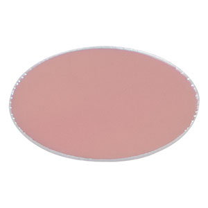 FELU650 - Ø12.5 mm Ultra-Thin Longpass Filter, Cut-On Wavelength: 650 nm