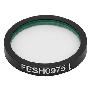 FESH0975 - Ø25.0 mm Shortpass Filter, Cut-Off Wavelength: 975 nm