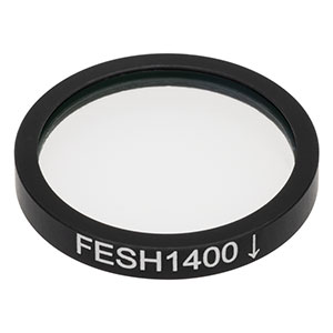 FESH1400 - Ø25.0 mm Shortpass Filter, Cut-Off Wavelength: 1400 nm