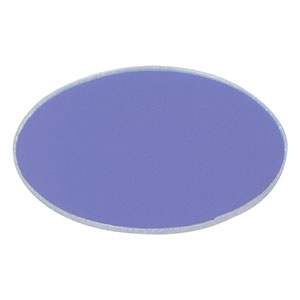 FESU600 - Ø12.5 mm Ultra-Thin Shortpass Filter, Cut-Off Wavelength: 600 nm