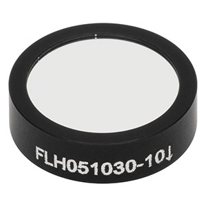 FLH051030-10 - Hard-Coated Bandpass Filter, Ø12.5 mm, CWL = 1030 nm, FWHM = 10 nm