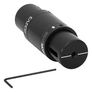 I532V3 - Free-Space Isolator, 532 nm, Ø2.7 mm Max Beam, 30 W Max