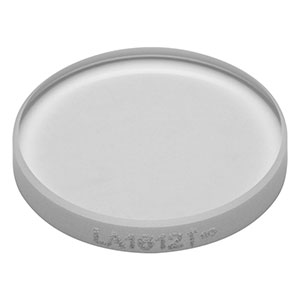 LA1612 - N-BK7 Plano-Convex Lens, Ø1/2in, f = 75 mm, Uncoated