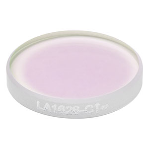 LA1628-C - N-BK7 Plano-Convex Lens, Ø1/2in, f = 2000 mm, AR Coating: 1050 - 1700 nm