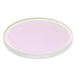 LA1631-C - N-BK7 Plano-Convex Lens, Ø1in, f = 450 mm, AR Coating: 1050 - 1700 nm