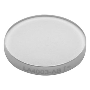 LA4003-AB - f = 35 mm, Ø1/2in UVFS Plano-Convex Lens, ARC: 400 - 1100 nm