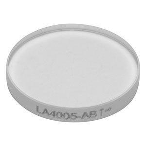 LA4005-AB - f = 175 mm, Ø1/2in UVFS Plano-Convex Lens, ARC: 400 - 1100 nm
