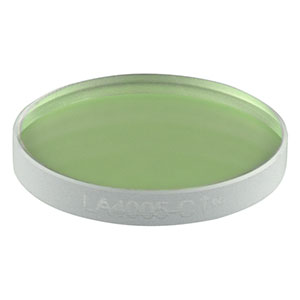 LA4005-C - f = 175 mm, Ø1/2in UVFS Plano-Convex Lens, ARC: 1050 - 1700 nm