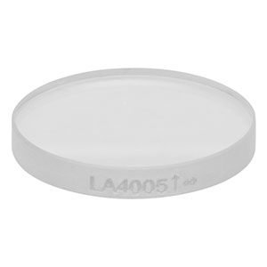 LA4005 - f = 175.0 mm, Ø1/2in UV Fused Silica, Plano-Convex Lens, Uncoated