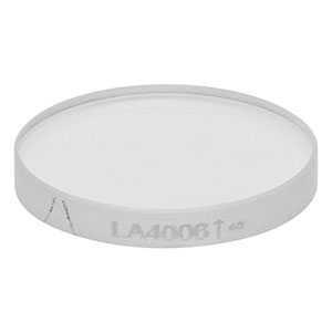 LA4006 - f = 200.0 mm, Ø1/2in UV Fused Silica, Plano-Convex Lens, Uncoated
