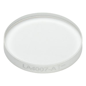 LA4007-A - f = 250 mm, Ø1/2in UVFS Plano-Convex Lens, ARC: 350 - 700 nm