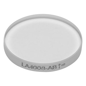LA4008-AB - f = 300 mm, Ø1/2in UVFS Plano-Convex Lens, ARC: 400 - 1100 nm