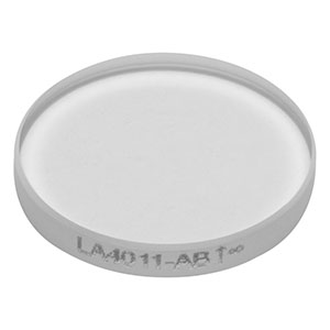 LA4011-AB - f = 450 mm, Ø1/2in UVFS Plano-Convex Lens, ARC: 400 - 1100 nm