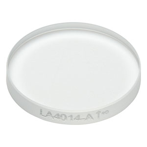 LA4014-A - f = 750 mm, Ø1/2in UVFS Plano-Convex Lens, ARC: 350 - 700 nm