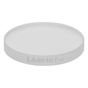 LA4016 - f = 1000.0 mm, Ø1/2in UV Fused Silica, Plano-Convex Lens, Uncoated