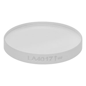 LA4017 - f = 1500.0 mm, Ø1/2in UV Fused Silica, Plano-Convex Lens, Uncoated