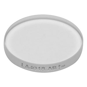 LA4018-AB - f = 2000 mm, Ø1/2in UVFS Plano-Convex Lens, ARC: 400 - 1100 nm