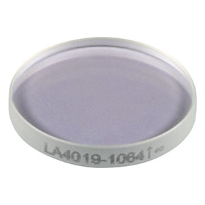 LA4019-1064 - f = 2500 mm, Ø1/2in UVFS Plano-Convex Lens, 1064 nm V-Coat