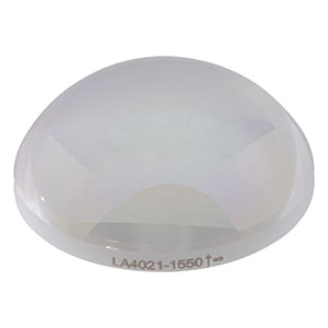 LA4021-1550 - f = 30 mm, Ø1in UVFS Plano-Convex Lens, 1550 nm V-Coat