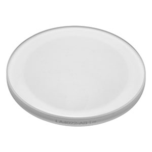 LA4022-AB - f = 60 mm, Ø1in UVFS Plano-Convex Lens, ARC: 400 - 1100 nm
