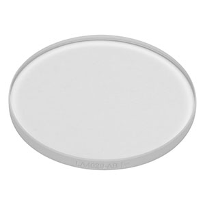 LA4029-AB - f = 850 mm, Ø1in UVFS Plano-Convex Lens, ARC: 400 - 1100 nm