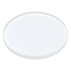 LA4030-UV - f = 1500.0 mm, Ø1in UV Fused Silica Plano-Convex Lens, AR Coating: 245-400 nm