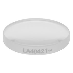 LA4042 - f = 60.0 mm, Ø1/2in UV Fused Silica, Plano-Convex Lens, Uncoated