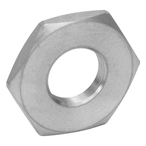 LN25100H - 1/4in-100 Lock Nut, 13 mm Hex, Aluminum