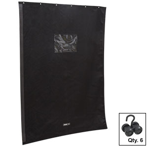 LPCP57B - Laser Curtain Panel, 1.45 m x 2.13 m (W x L)