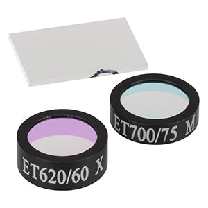 MDF05-CY5 - Cy5  Ø12.5 mm Excitation, Ø12.5 mm Emission, and 12.5 mm x 17.6 mm Dichroic Filters