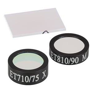 MDF05-CY7 - Cy7  Ø12.5 mm Excitation, Ø12.5 mm Emission, and 12.5 mm x 17.6 mm Dichroic Filters