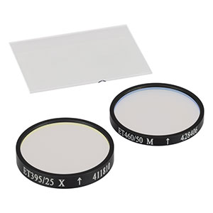 MDF32-BFP - BFP Ø32.0 mm Excitation, Ø32.0 mm Emission, and 32.0 mm x 44.0 mm Dichroic Filters