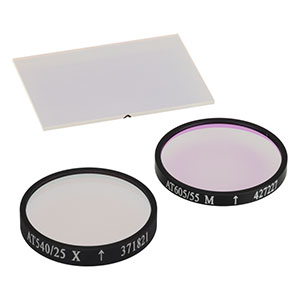 MDF32-TOM - tdTomato Ø32.0 mm Excitation, Ø32.0 mm Emission, and 32.0 mm x 44.0 mm Dichroic Filters