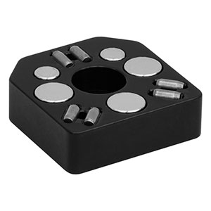 MKBB19 - Bottom Plate Only of the MKB19 Mini-Series Kinematic Base, #4 Counterbore