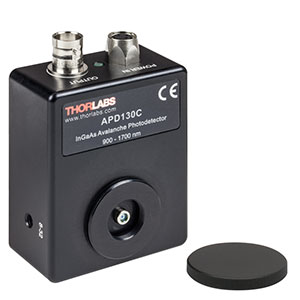 APD130C - InGaAs Avalanche Photodetector, Temperature Compensated, 900 - 1700 nm, 8-32 Taps