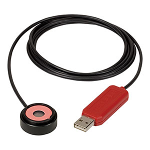 PM16-121 - USB Power Meter, Standard Photodiode Sensor, Si, 400 - 1100 nm, 500 mW Max