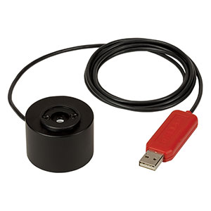 PM16-144 - USB Power Meter, Integrating Sphere Sensor, FC Fiber Adapter, InGaAs, 800 - 1700 nm, 500 mW Max