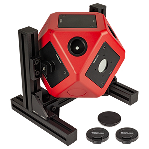 4P3 - Ø100 mm Integrating Sphere with 3 Modular Faces, Light Measurement Configuration