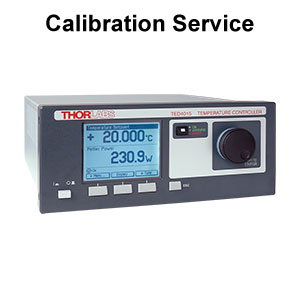 CAL-TED4 - Recalibration Service for the TED4015 Benchtop Temperature Controller