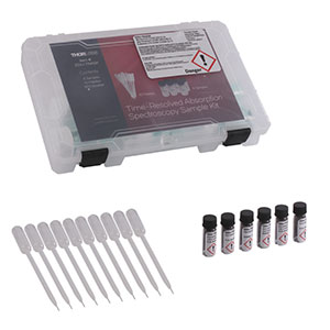 EDU-TRASK - Sample Kit for EDU-TRAS1(/M) Time-Resolved Absorption Spectroscopy Educational Kit