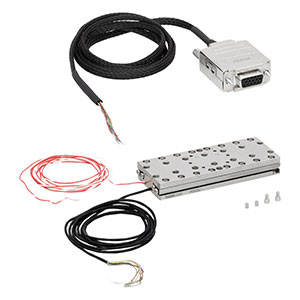 PDX3V - ORIC Vacuum-Compatible 50 mm Linear Stage with Piezoelectric Inertia Drive and Optical Encoder, Imperial
